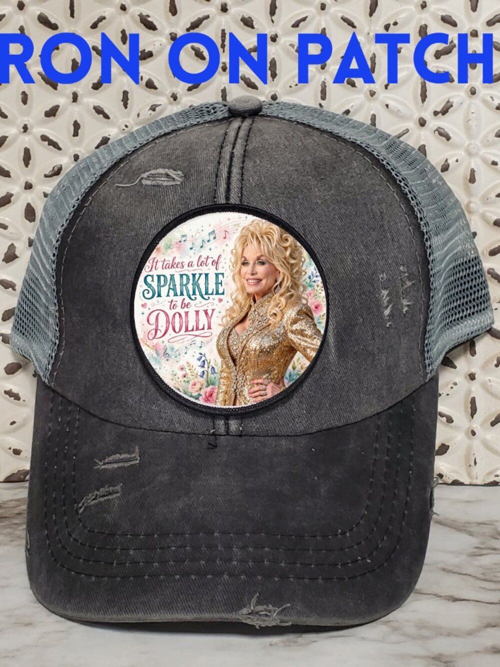 Dolly Parton Iron On Patch!